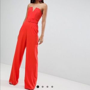 ASOS Design Tall Jumpsuit with belt